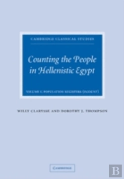 Bertrand.pt - Counting The People In Hellenistic Egypt 2 Volume Set