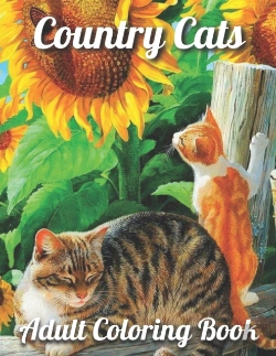 Bertrand.pt - Country Cats Adult Coloring Book