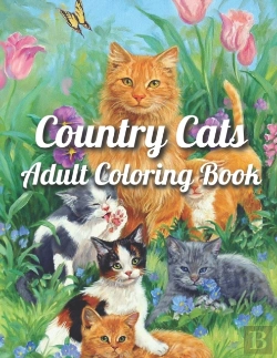 Bertrand.pt - Country Cats Adult Coloring Book