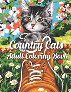Bertrand.pt - Country Cats Adult Coloring Book