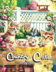 Country Cats Coloring Book