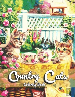 Bertrand.pt - Country Cats Coloring Book