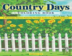 Country Days Coloring Book