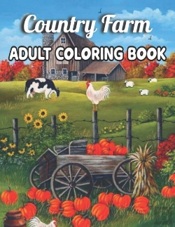 Bertrand.pt - Country Farm Adult Coloring Book