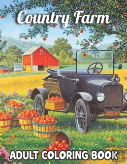 Bertrand.pt - Country Farm Adult Coloring Book