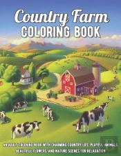 Country Farm Coloring Book