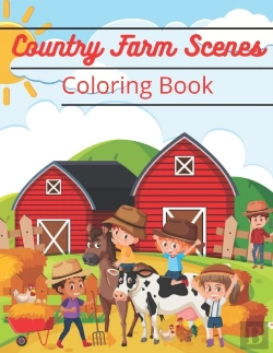 Bertrand.pt - Country Farm Scenes Coloring Book