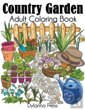 Country Garden Adult Coloring Book