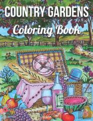 Country Gardens Coloring Book