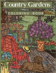 Country Gardens Coloring Book