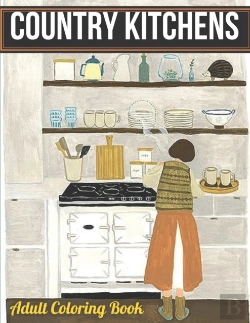 Bertrand.pt - Country Kitchens Adult Coloring Book