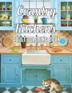 Bertrand.pt - Country Kitchens Adult Coloring Book