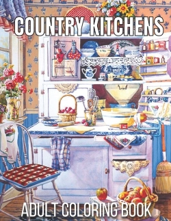Bertrand.pt - Country Kitchens Adult Coloring Book