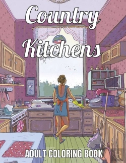 Bertrand.pt - Country Kitchens Adult Coloring Book