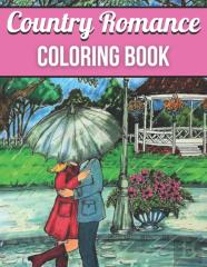 Country Romance Coloring Book