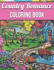 Country Romance Coloring Book
