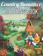 Country Romance Coloring Book