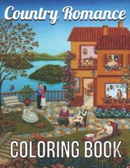 Country Romance Coloring Book