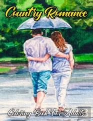 Country Romance Coloring Book For Adults