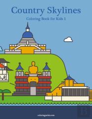 Country Skylines Coloring Book For Kids