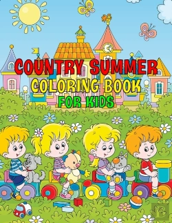 Bertrand.pt - Country Summer Coloring Book For Kids