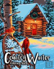 Country Winter Coloring Book