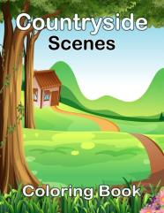 Countryside Scenes Coloring Book