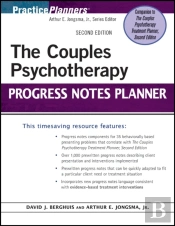 Couples Psychotherapy Progress Notes Planner