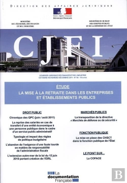 Bertrand.pt - Courrier Juridique Des Finances Et De L'Industrie T.66; La Mise À La Retraite Dans Les Entreprises Et Établissements Publics