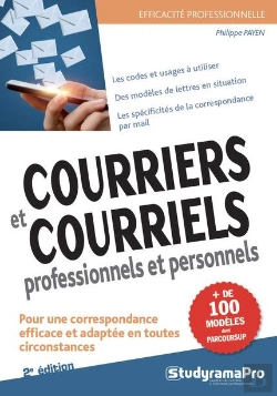 Bertrand.pt - Courriers Et Courriels Professionnels Et Personnels (2e Édition)
