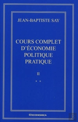 Bertrand.pt - Cours Complet D'Economie Politique Pratique En Deux Tomes - Volume Ii