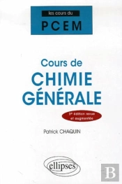 Cours De Chimie Générale (3e Édition)