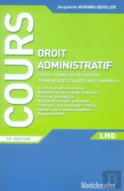 Cours De Droit Administratif (10e Édition)