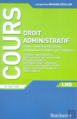 Bertrand.pt - Cours De Droit Administratif (10e Édition)
