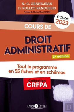 Bertrand.pt - Cours De Droit Administratif : Tout Le Programme En Fiches Et En Schémas (Édition 2023)