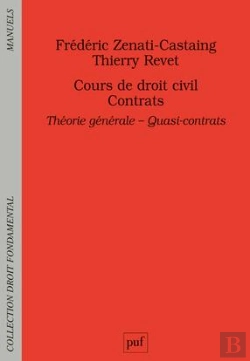 Bertrand.pt - Cours De Droit Civil ; Contrats ; Théorie Générale ; Quasi-Contrats