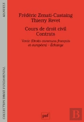 Cours De Droit Civil Contrats ; Vente (Droit Commun Francais Et Europeen) Échange