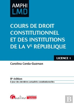 Bertrand.pt - Cours De Droit Constitutionnel Et Institutions De La Ve République