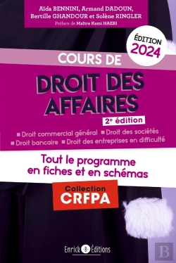 Bertrand.pt - Cours De Droit Des Affaires 2024