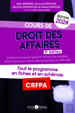 Bertrand.pt - Cours De Droit Des Affaires : Tout Le Programme En Fiches Et En Schémas (Édition 2023)