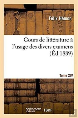 Bertrand.pt - Cours De Litterature A L'Usage Des Divers Examens