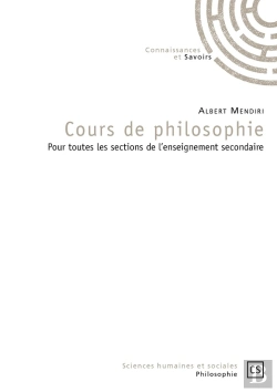 Bertrand.pt - Cours De Philosophie ; Pour Toutes Les Sections De L'Enseignement Secondaire