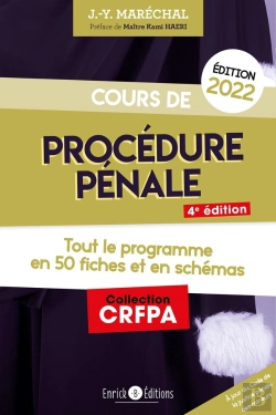 Bertrand.pt - Cours De Procedure Penale 2022 - Tout Le Programme En 50 Fiches Et En Schemas