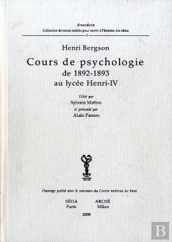Bertrand.pt - Cours De Psychologie De 1892-1893 Au Lycée Henri Iv