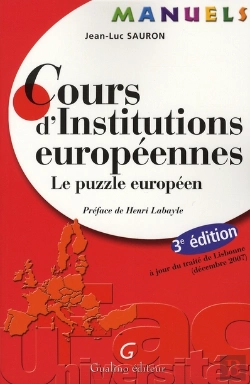 Bertrand.pt - Cours D'Institutions Européennes