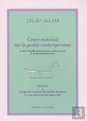 Cours Minimal Sur La Poésie Contemporaine