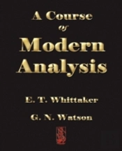 Course Of Modern Analysis