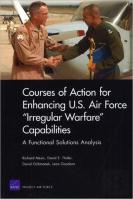 Courses Of Action For Enhancing U.S. Air Force Irregular Warfare Capabilities