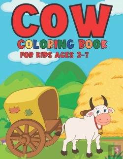 Bertrand.pt - Cow Coloring Book For Kids Ages 2-7