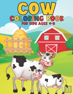 Bertrand.pt - Cow Coloring Book For Kids Ages 4-8